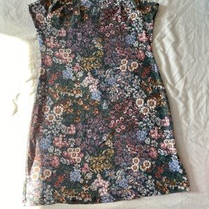 FLORAL MINI DRESS